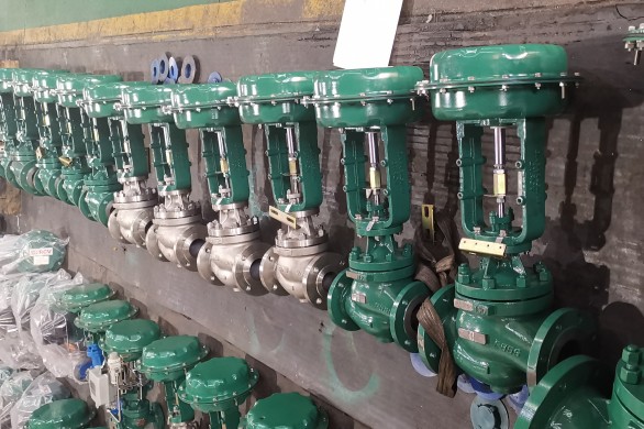 耐酸堿氣動調節閥